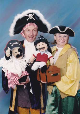 puppet shows for preschools, puppet show for kids birthday party, pirate puppet show