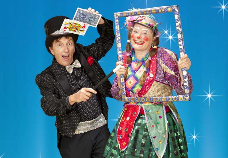 Kids magician & clown entertainer in Bay Area-Magic Circus