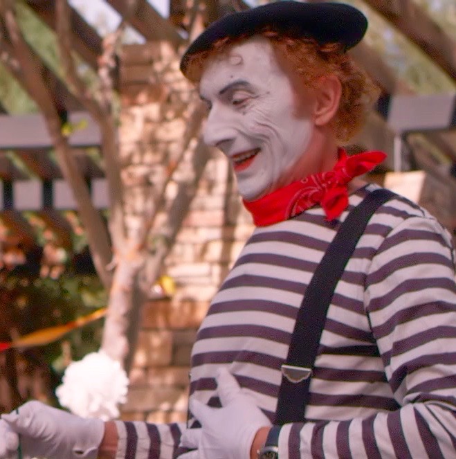 Mime commercial, mime entertainer, mime actor